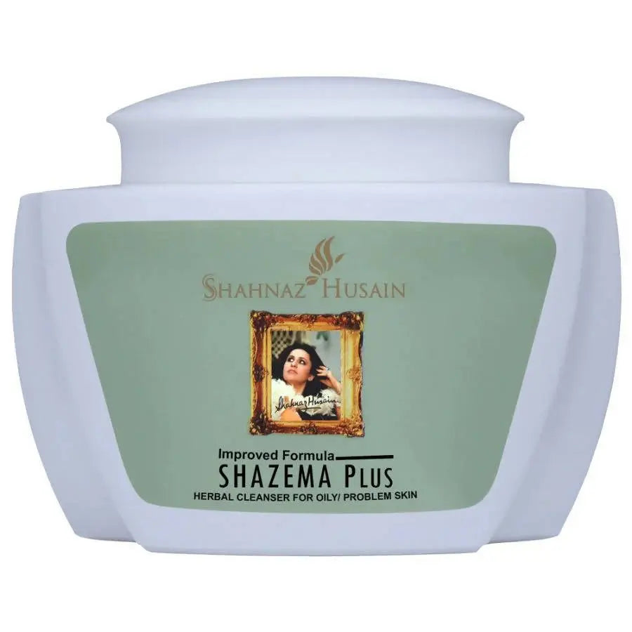 Shahnaz Husain Shazema Plus Herbal Cleanser For Oily / Problem Skin -40 gm - Mytrendzcart