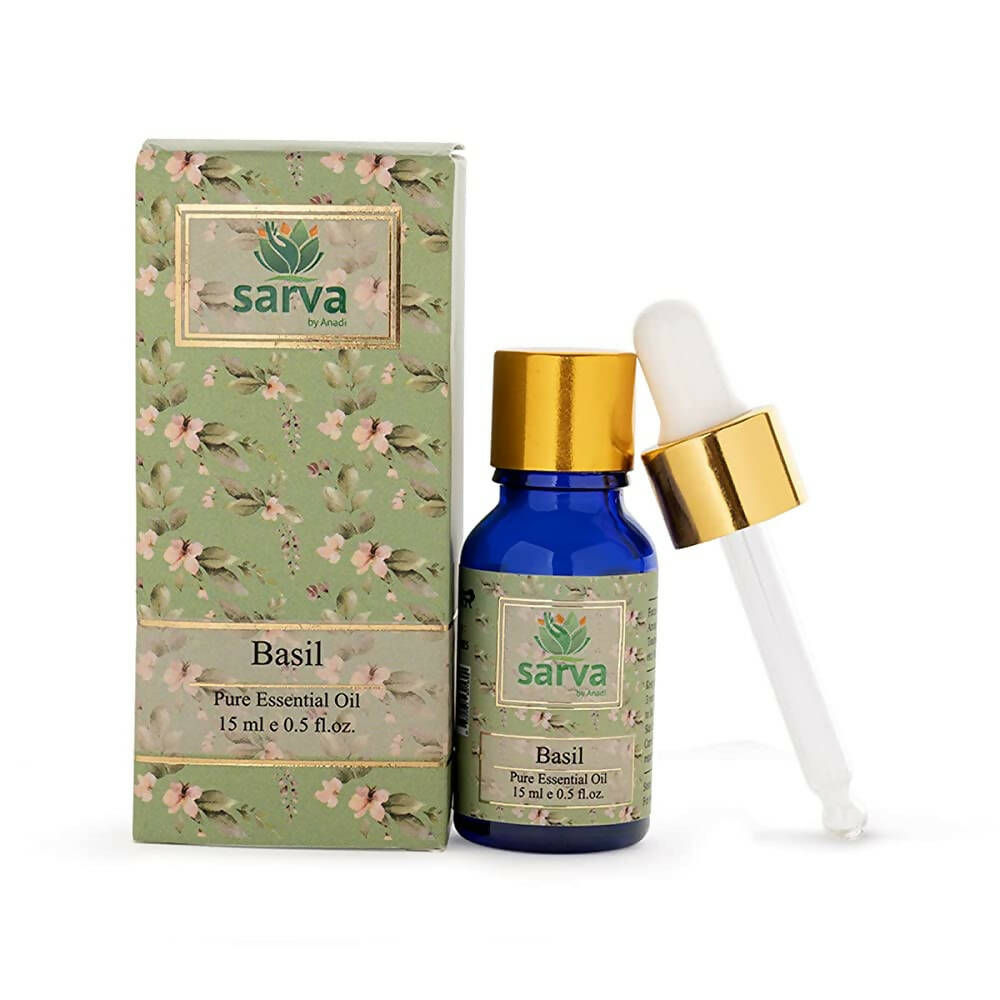 Sarva by Anadi Basil Essential Oil - Mytrendzcart