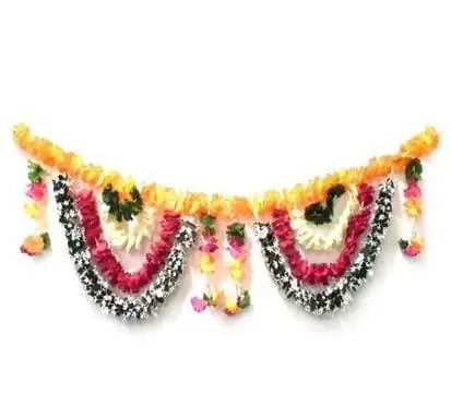 Puja N Pujari Artificial Main Door Hanging Toran - Mytrendzcart