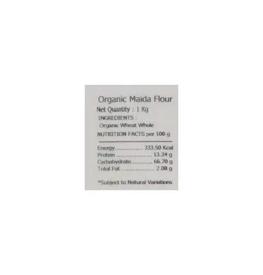 Pure & Sure Maida Oragnic Flours -1 kg - Mytrendzcart