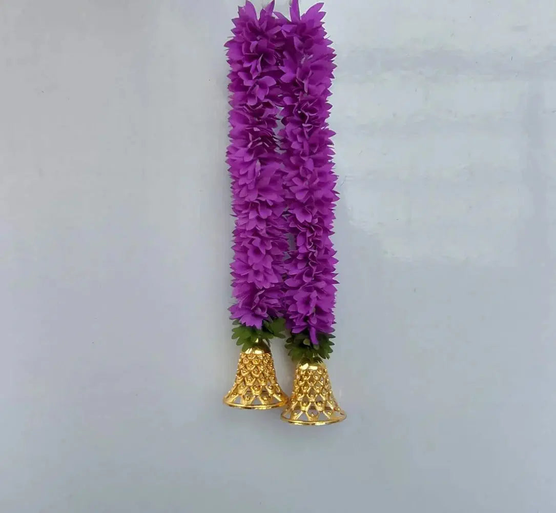 Purple Fabric Hangings -1.5ft - Mytrendzcart