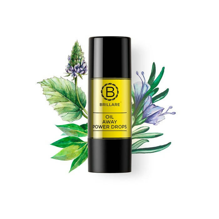 Brillare Oil Away Power Drops Natural Face Serum - Mytrendzcart