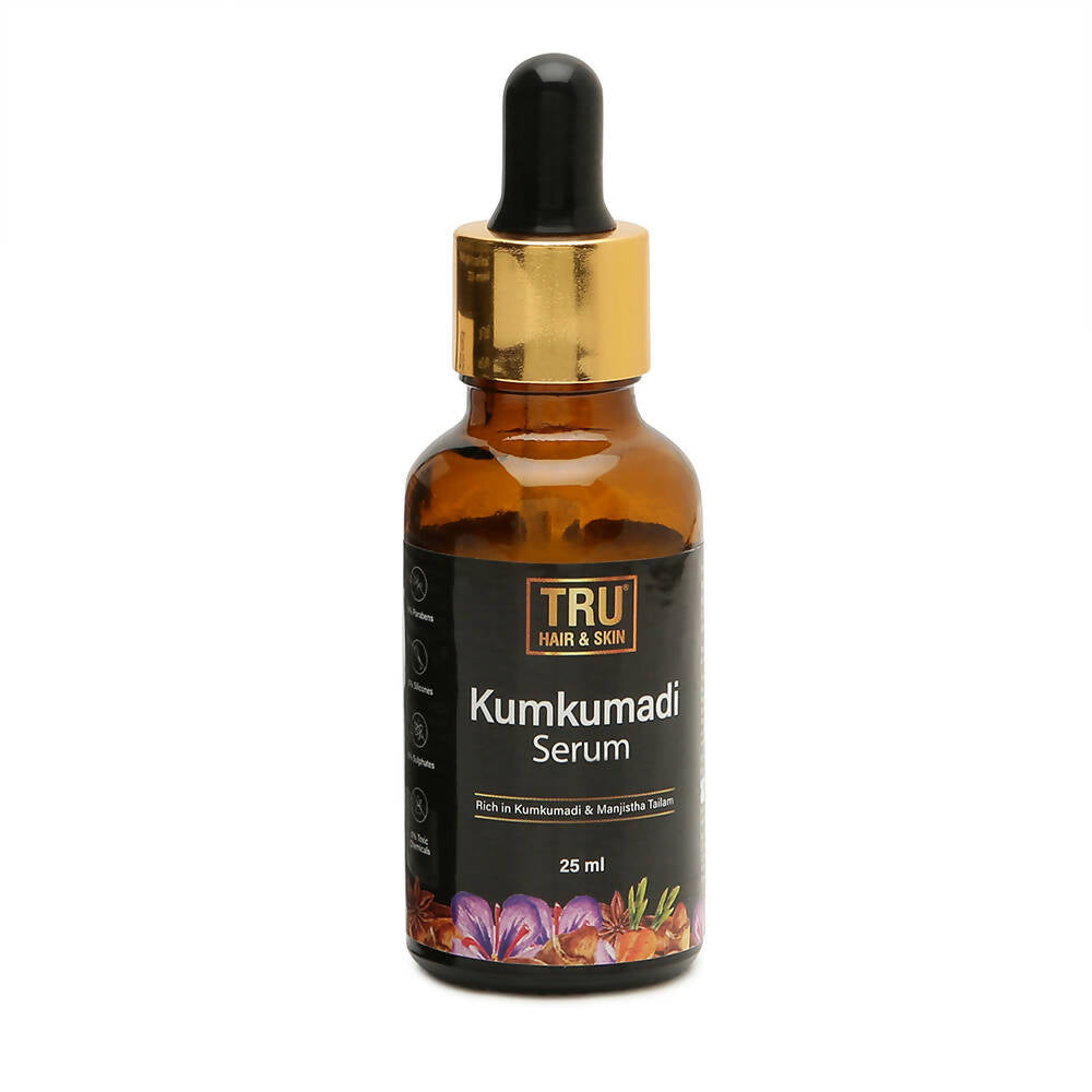 Tru Hair & Skin Kumkumadi & Niacinamide Serum - Mytrendzcart