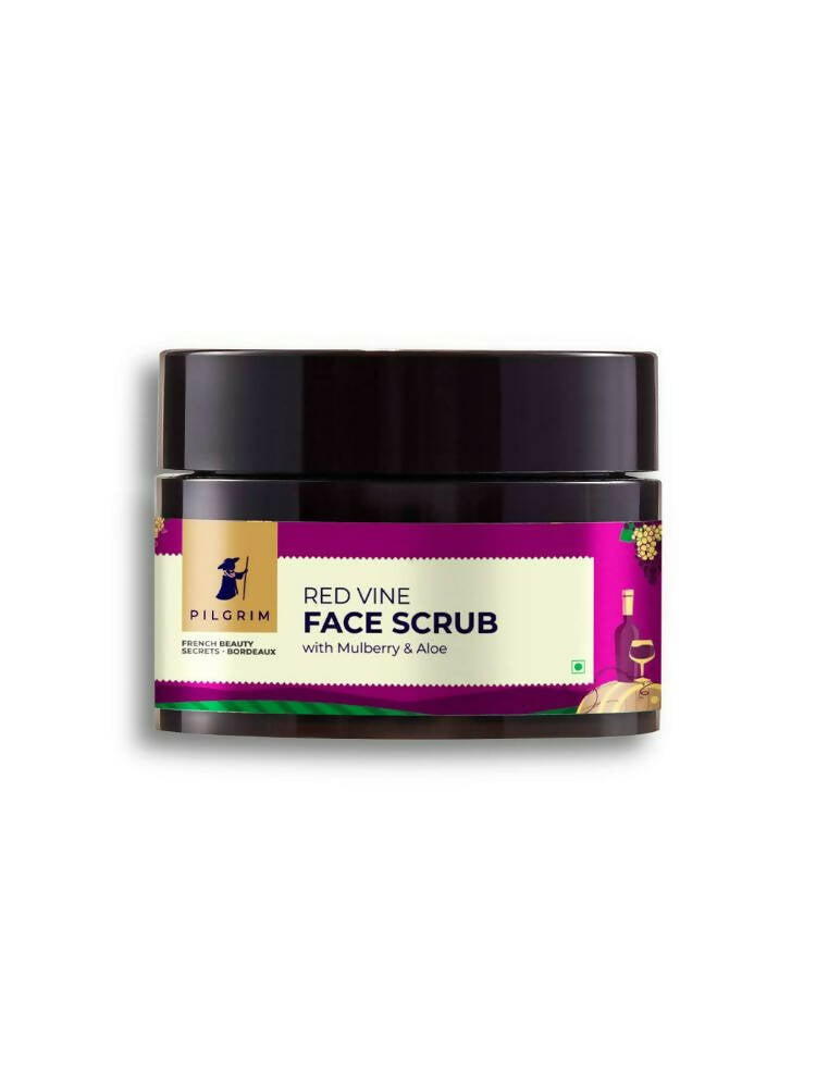 Pilgrim French Red Vine Face Scrub - Mytrendzcart