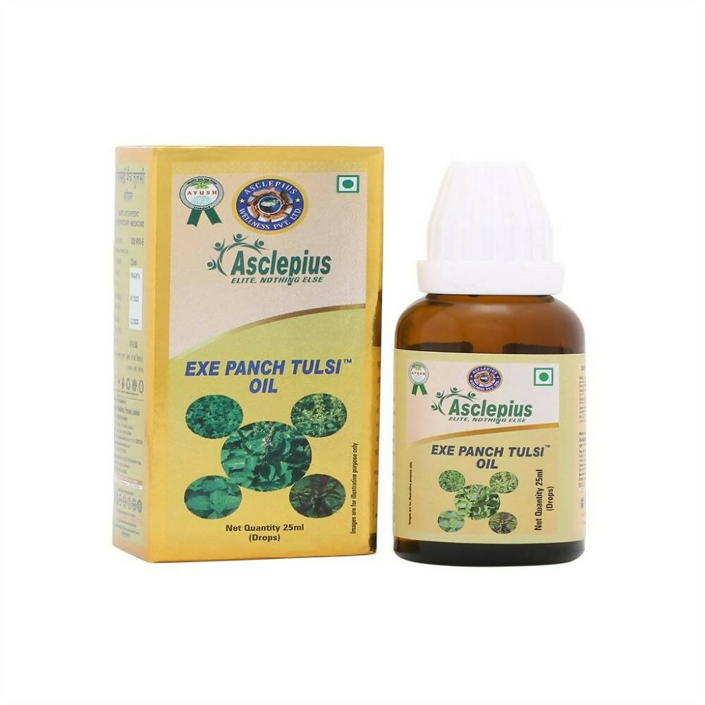 Asclepius Exe Panch Tulsi Oil Mytrendzcart