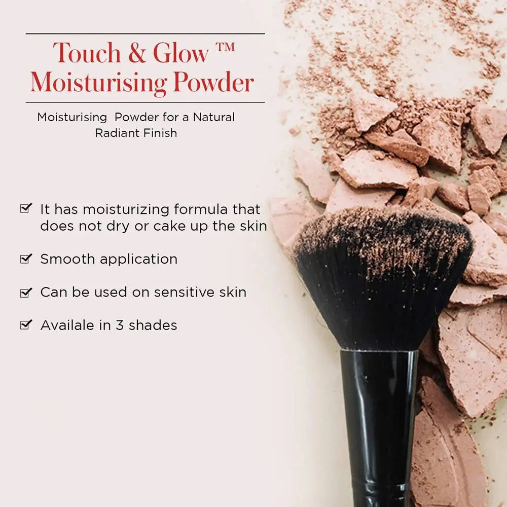 Revlon Touch & Glow Moisturising Powder - Gold Matte -12 gm - Mytrendzcart