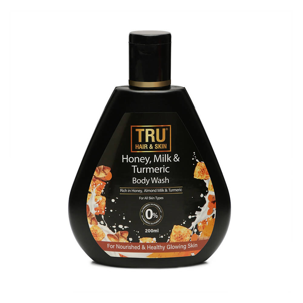 Tru Hair & Skin Honey, Milk & Turmeric Body Wash - Mytrendzcart