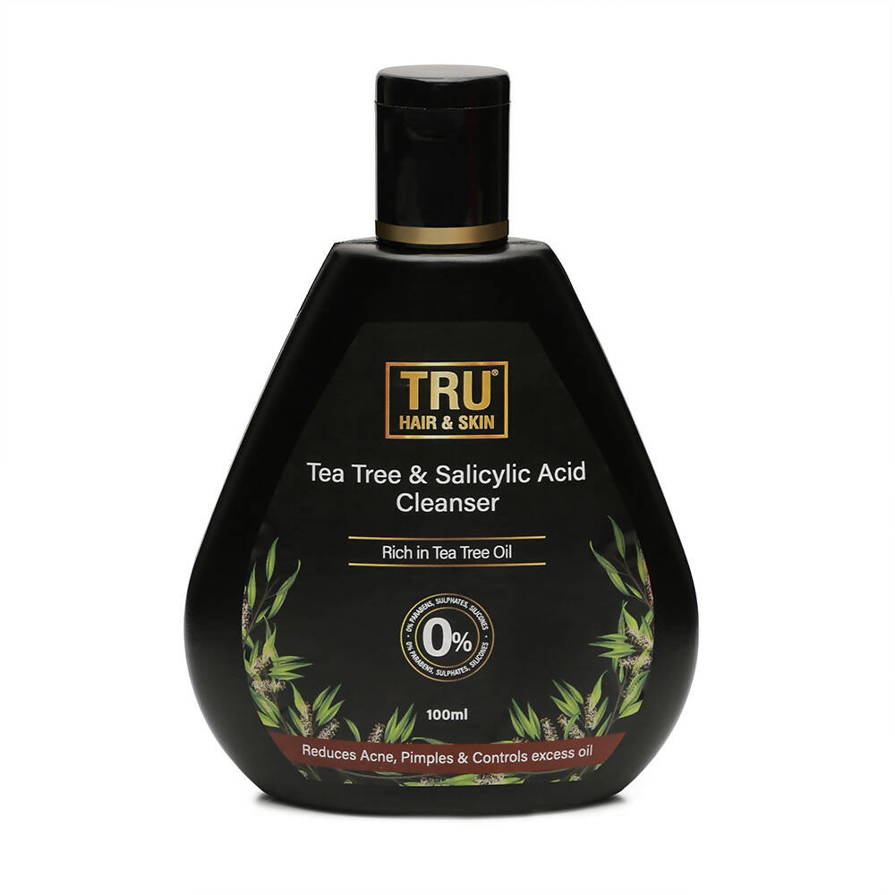 Tru Hair & Skin Tea Tree & Salicylic Acid Cleanser - Mytrendzcart