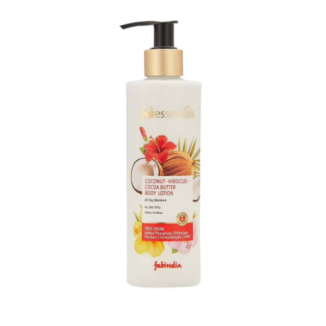 Fabessentials Coconut Hibiscus Cocoa Butter Body Lotion - Mytrendzcart