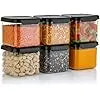 Rylan Air Tight Containers For Kitchen Organizer Storage Set, Kitchen Accessories Items Kitchen Storage Set Pantry Organization And Kitchen Storage (500 ml Pack of 4) - Mytrendzcart