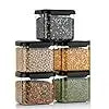 Rylan Air Tight Containers For Kitchen Organizer Storage Set, Kitchen Accessories Items Kitchen Storage Set Pantry Organization And Kitchen Storage (500 ml Pack of 4) - Mytrendzcart