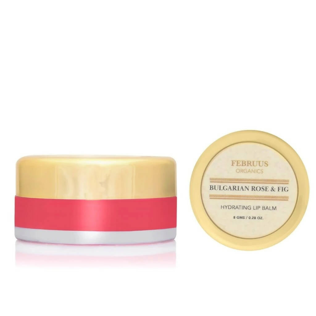 Februus Organics Bulgarian Rose & Fig Hydrating Lip Balm - Mytrendzcart