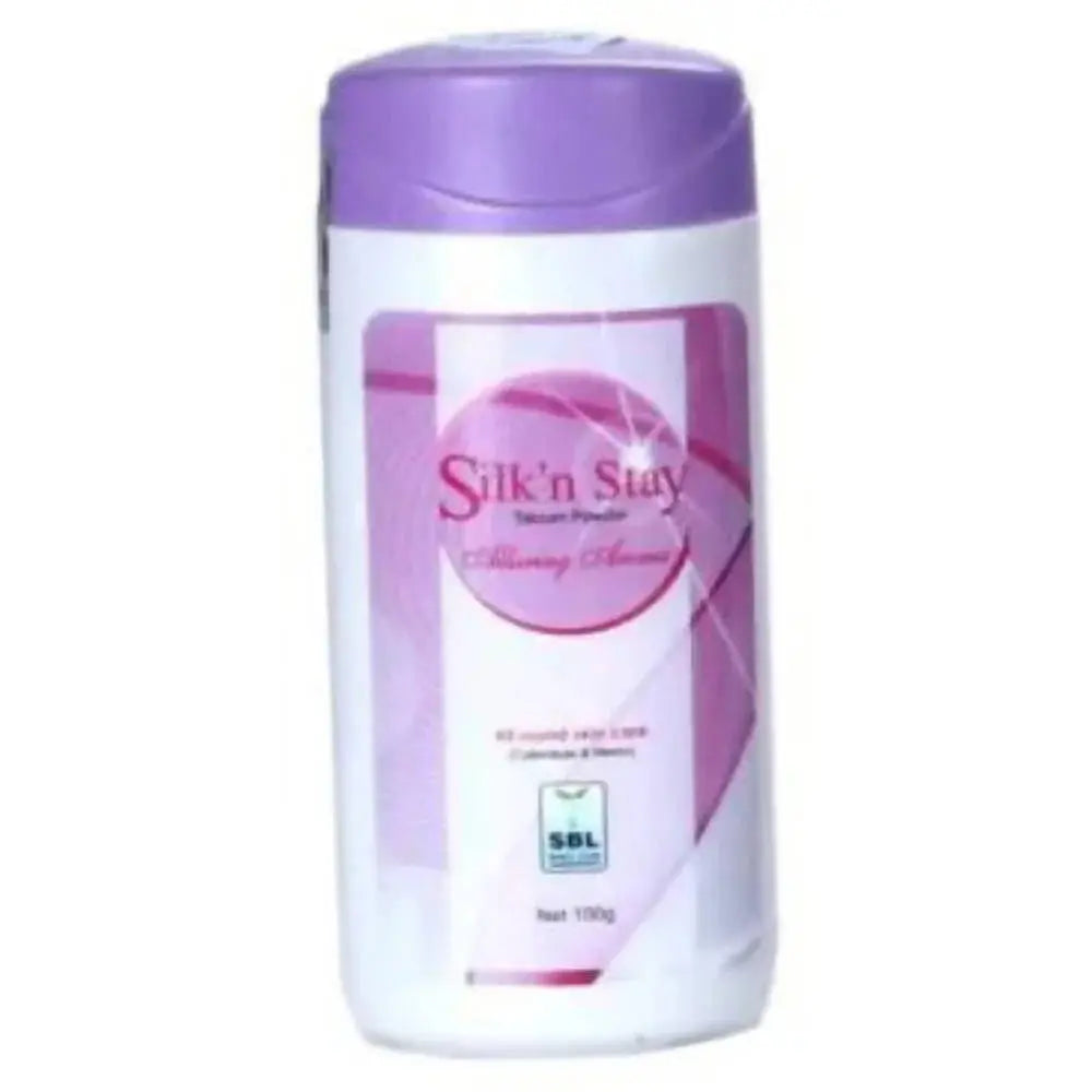 SBL Homeopathy Silk N Stay Talcum Powder -100 gm - Mytrendzcart