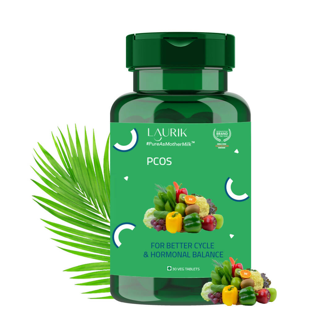 Laurik Plant Based Herbalance For PCOS Supplements Tablets For Women - Mytrendzcart