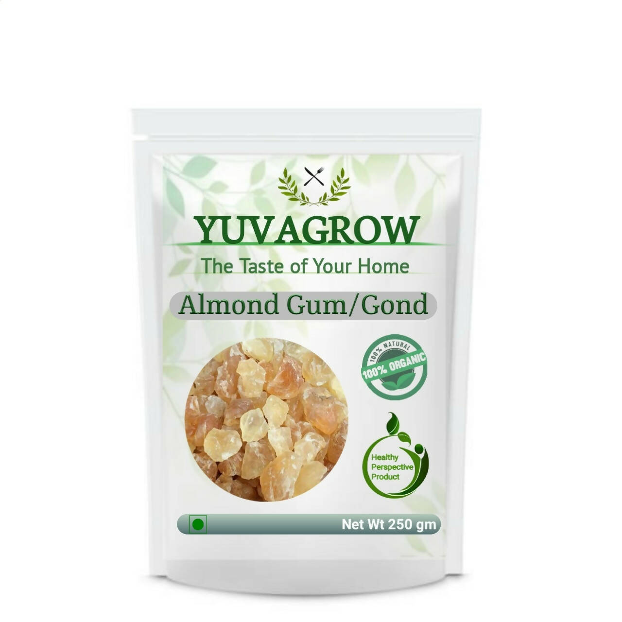 Yuvagrow Almond Gum (Badam Gond) - Mytrendzcart