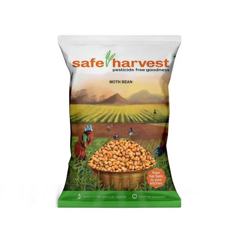 Safe Harvest Moth Bean -200 gm - Mytrendzcart