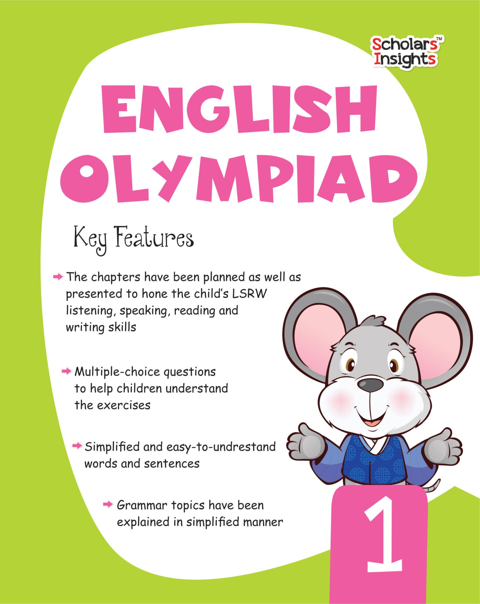 Scholars Insights English Olympiad Grade 1 - Mytrendzcart