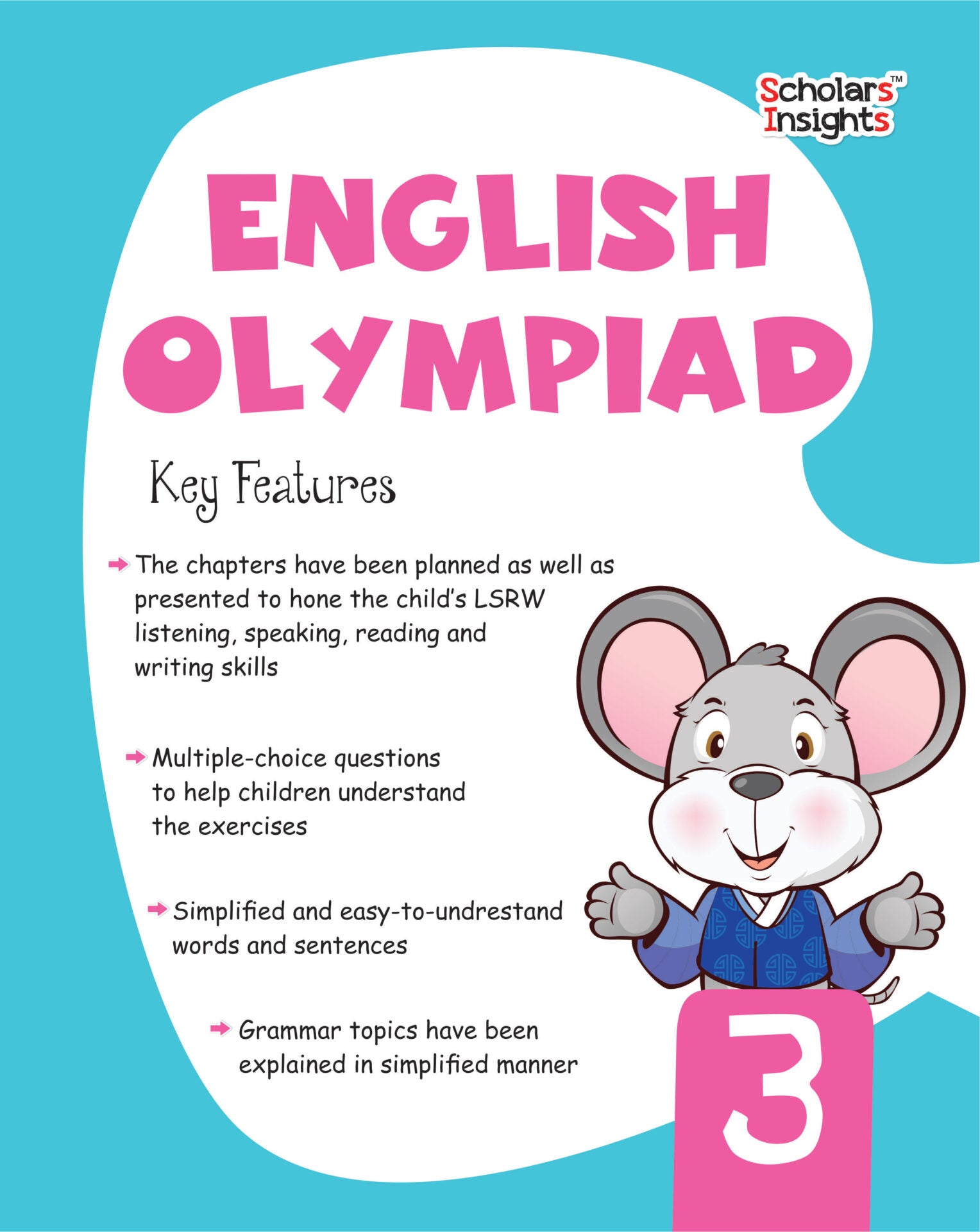 Scholars Insights English Olympiad Grade 3 - Mytrendzcart