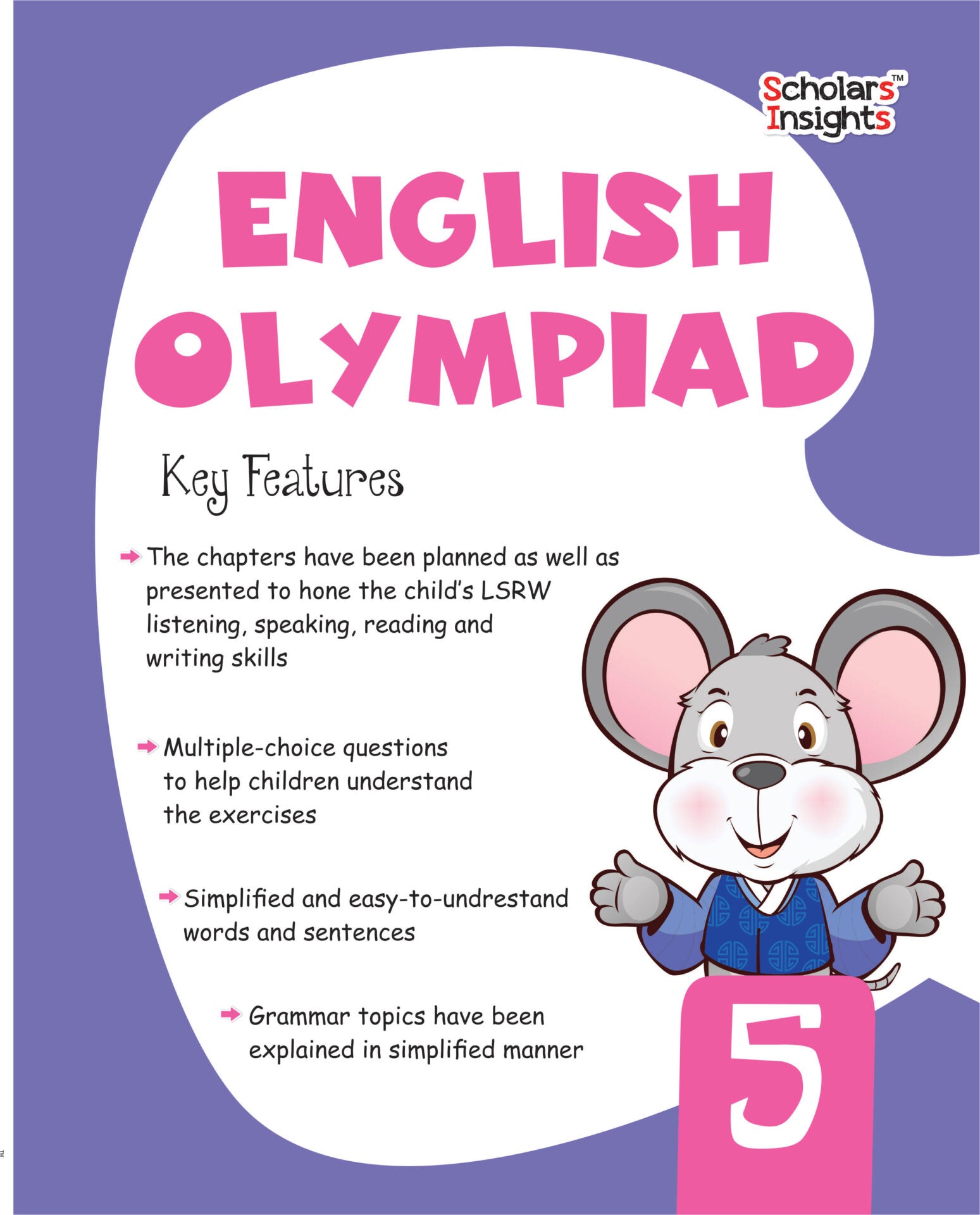 Scholars Insights English Olympiad Grade 5 - Mytrendzcart