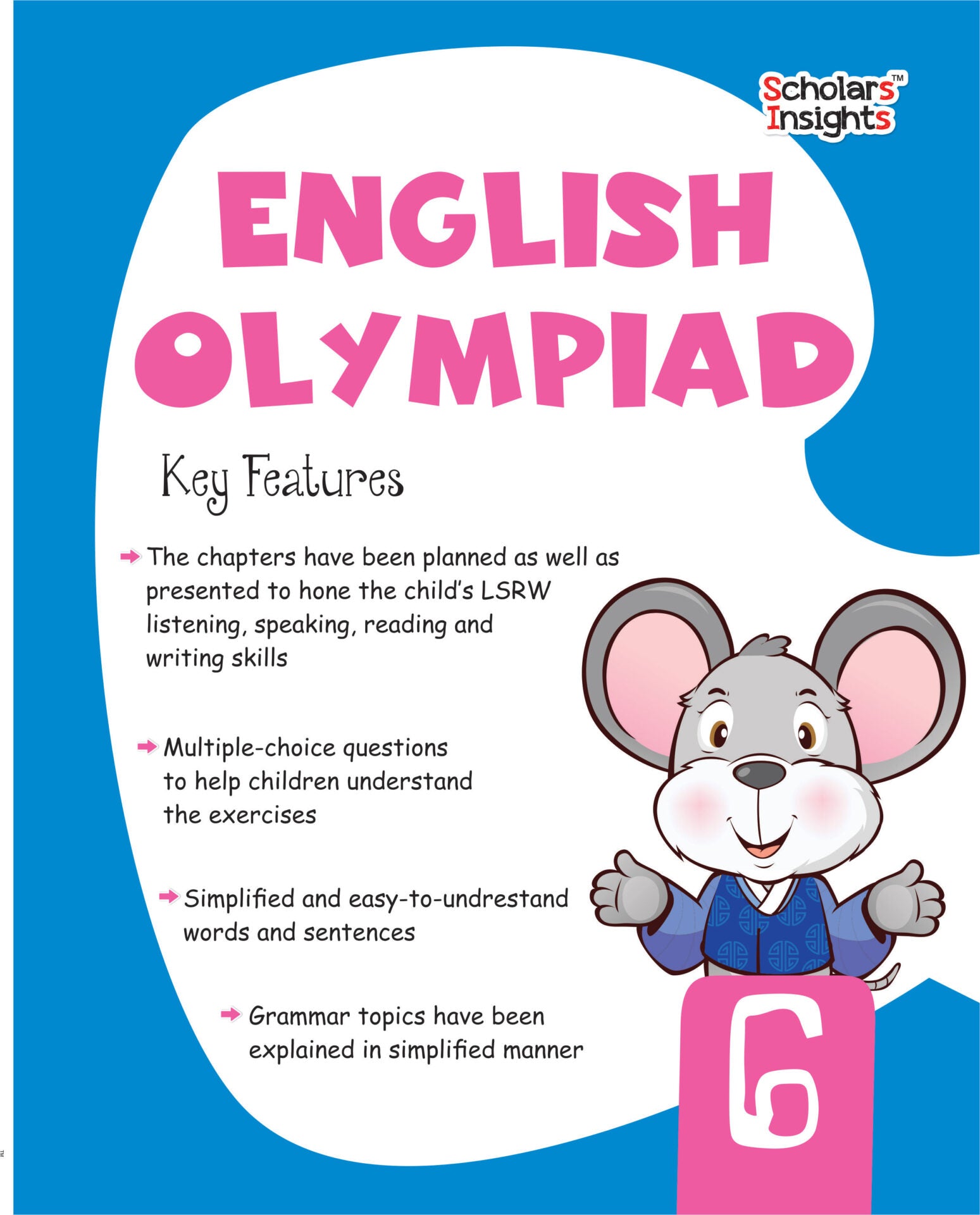 Scholars Insights English Olympiad Grade 6 - Mytrendzcart