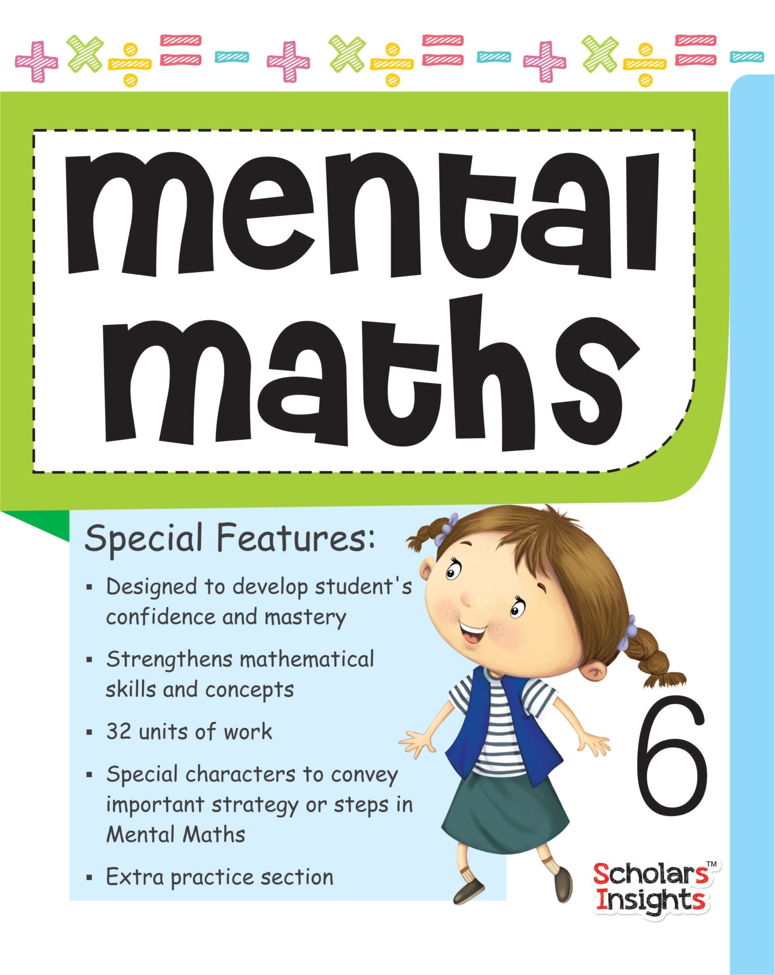 Scholars Insights Mental Maths Book 6 - Mytrendzcart