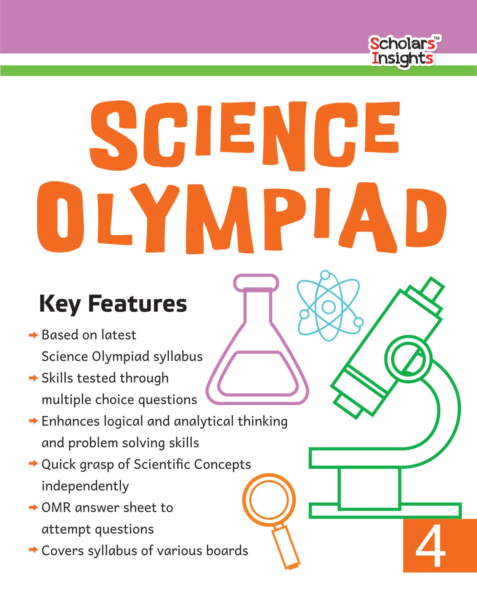 Scholars Insights Science Olympiad Grade 4 - Mytrendzcart