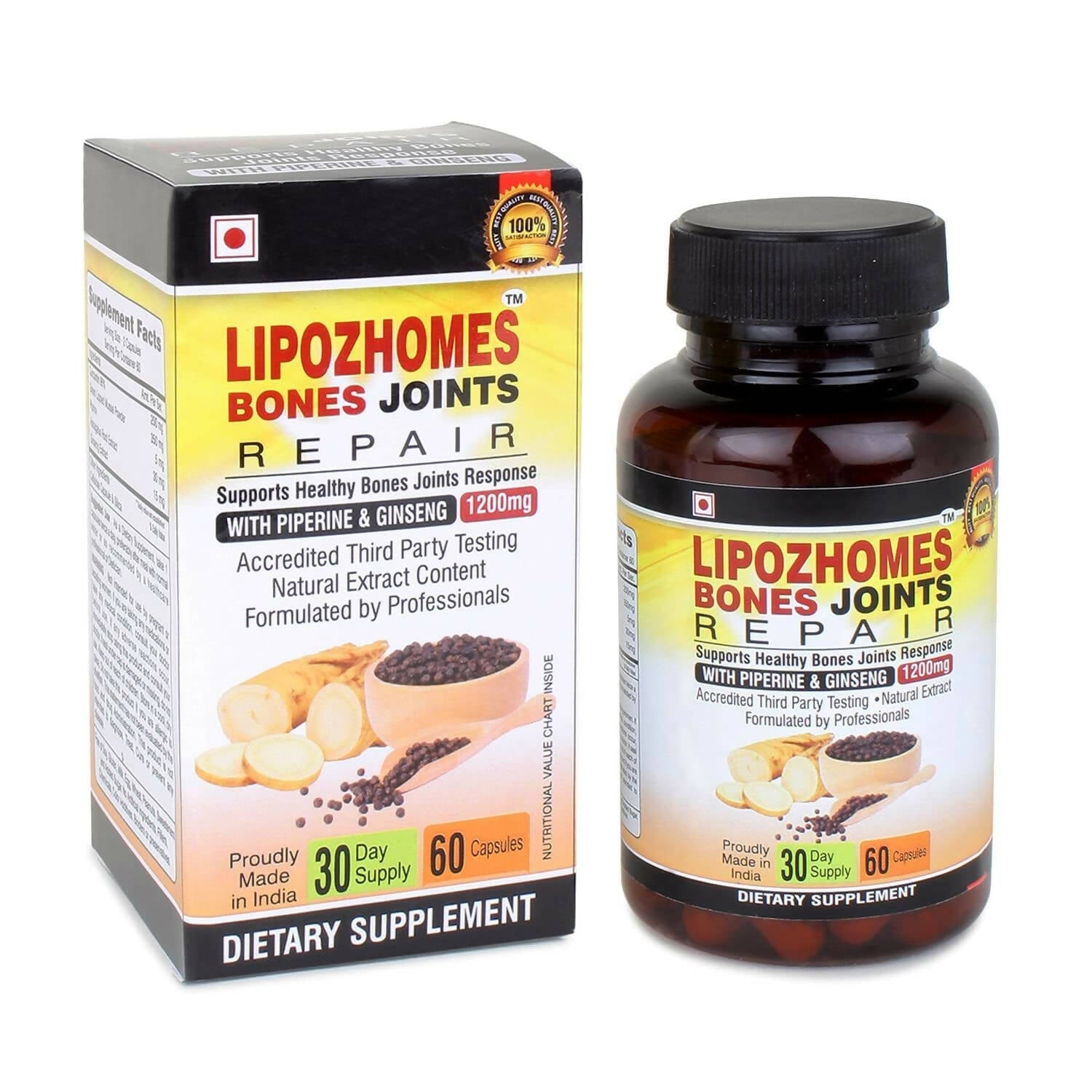 Navchetana Kendra Lipozhomes Bones and Joint Repair Capsules - Mytrendzcart