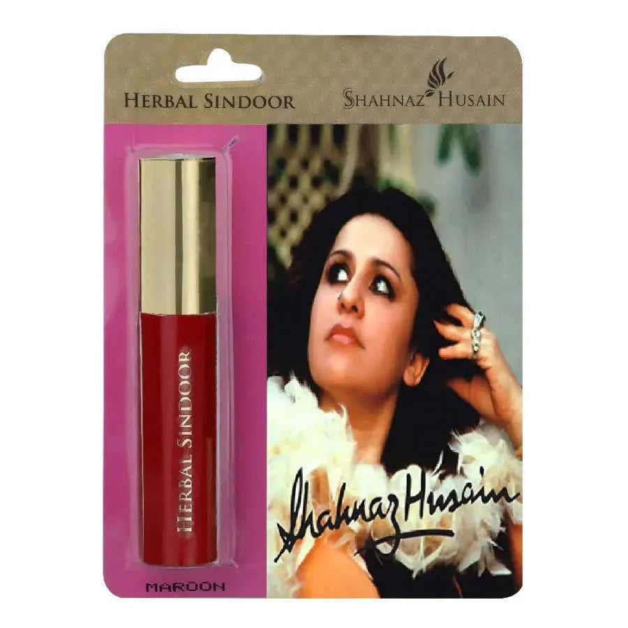 Shahnaz Husain Herbal Sindoor - Maroon -9 ml - Mytrendzcart