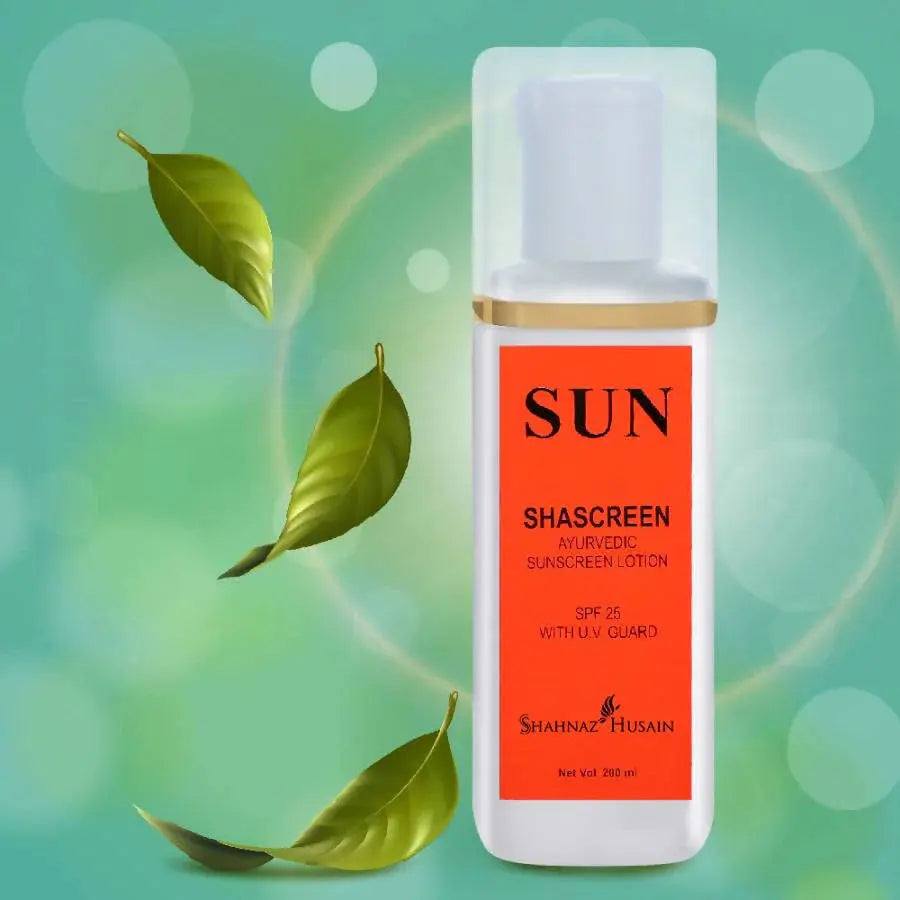 Shahnaz Husain Shascreen Ayurvedic Sunscreen Lotion - Mytrendzcart