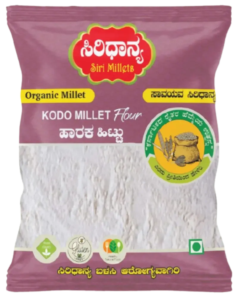 Siri Millets Organic Kodo Millet Flour (Haraka Atta) -1 kg - Mytrendzcart