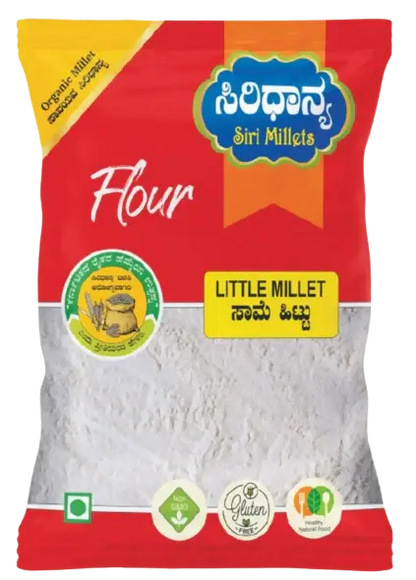 Siri Millets Organic Little Millet Flour (Saame Atta) -1 kg - Mytrendzcart