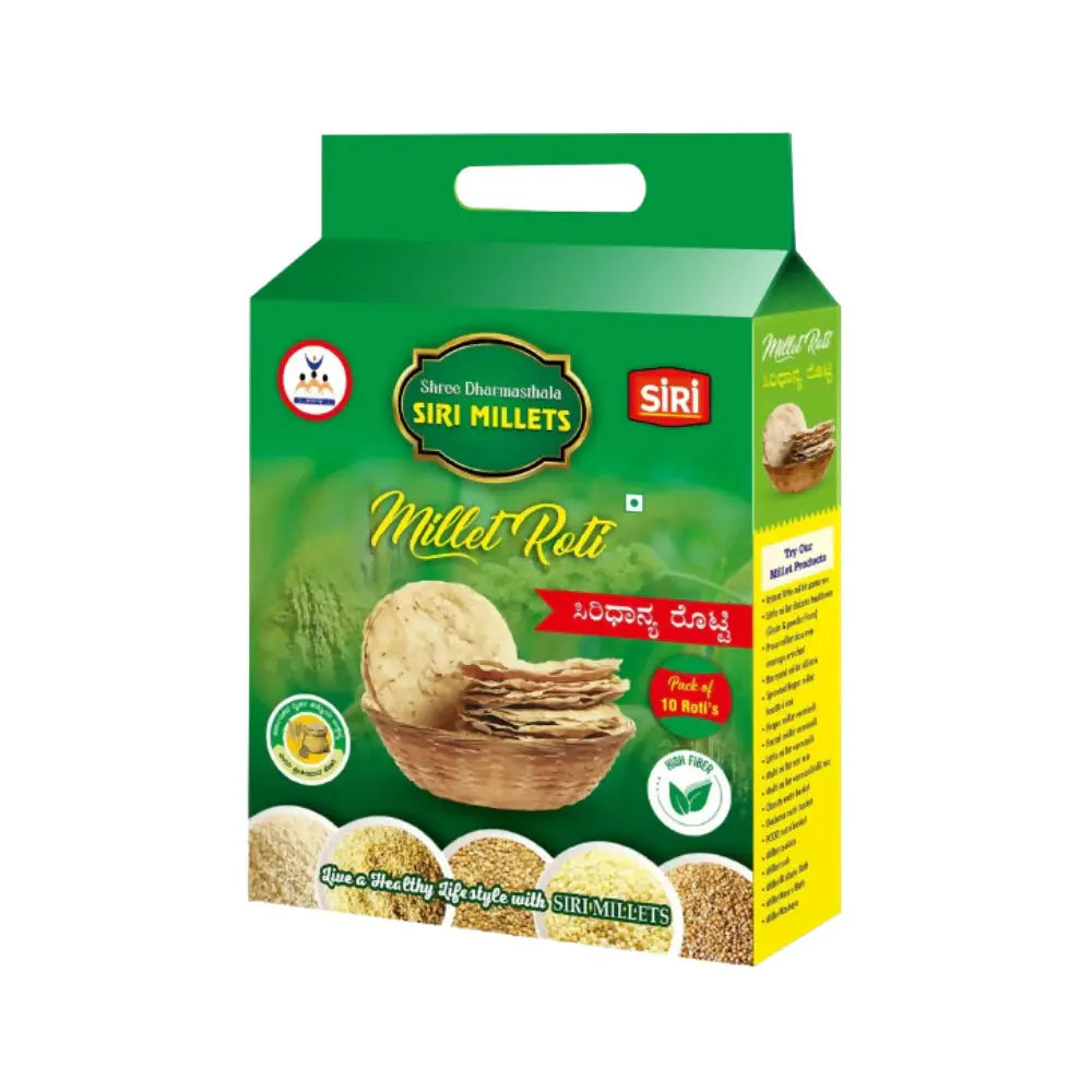 Siri Millets Pearl Millet Roti -280 gm - Mytrendzcart