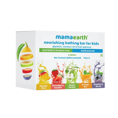 Mamaearth Nourishing Bathing Bar Soap For Kids ? ( Pack of 5) Mytrendzcart