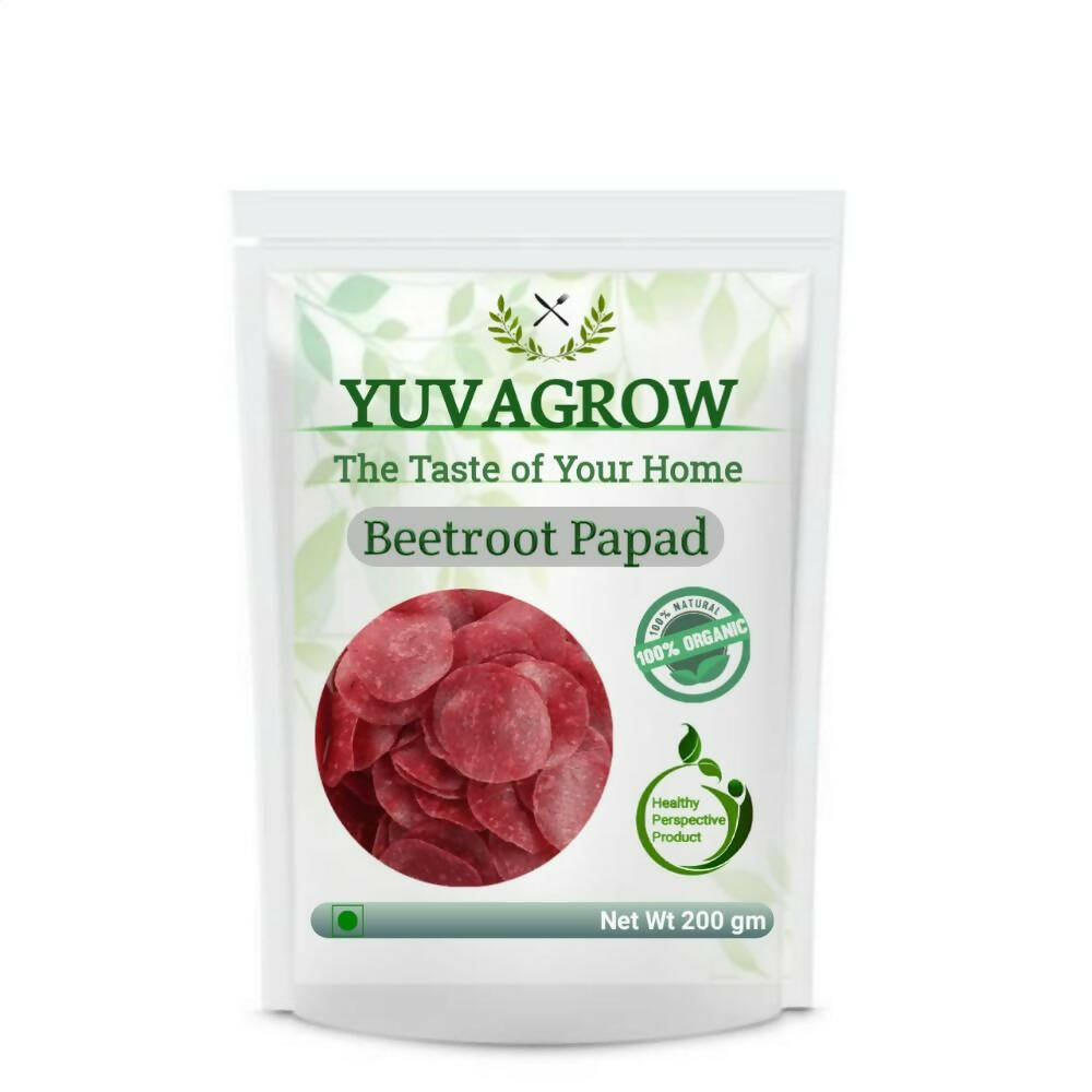 Yuvagrow Beetroot Papad - Mytrendzcart