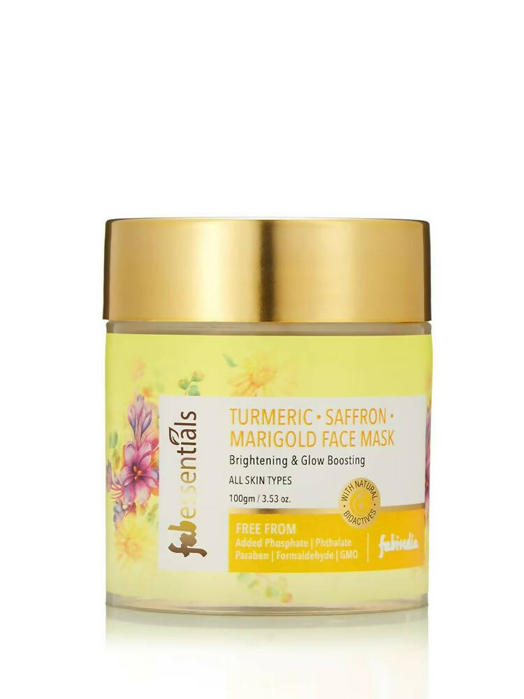 Fabessentials Turmeric Saffron Marigold Face Mask - Mytrendzcart