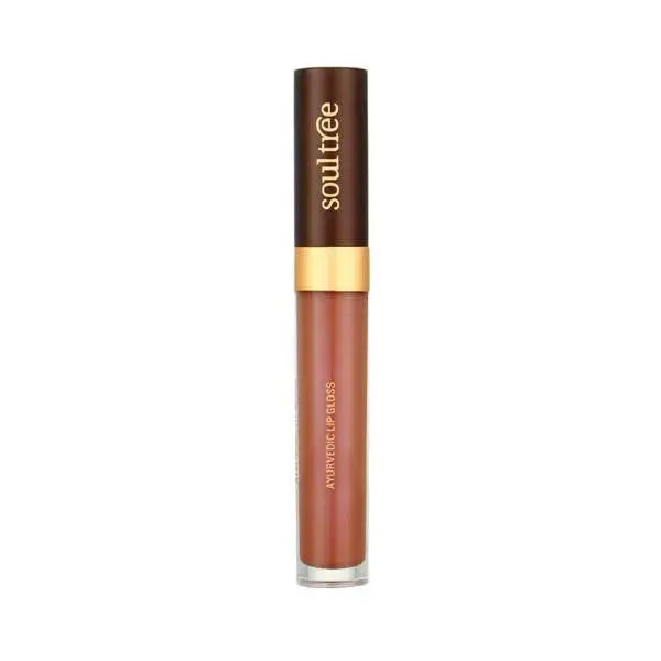 Soultree Ayurvedic Lip Gloss - Coral Pink -5 gm - Mytrendzcart