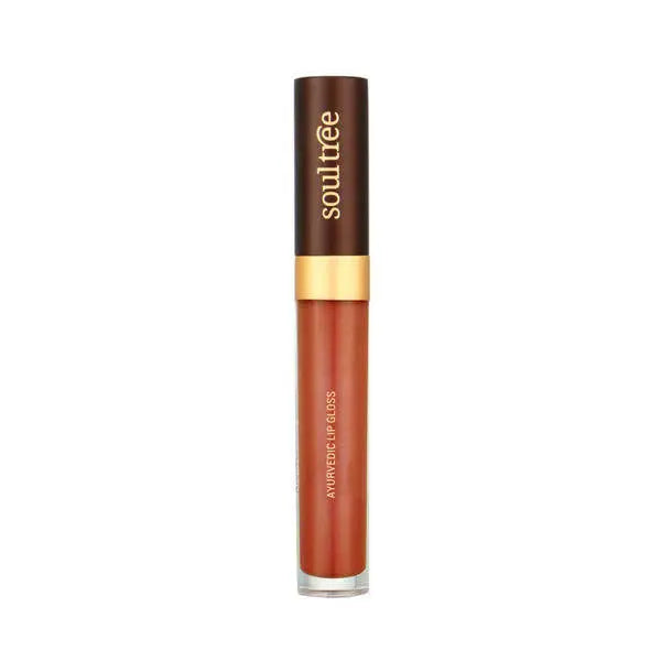 Soultree Ayurvedic Lip Gloss - Rich Earth -5 gm - Mytrendzcart