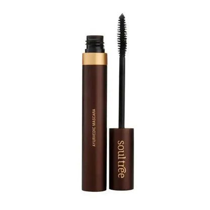 Soultree Ayurvedic Mascara Pure Black -6 gm - Mytrendzcart