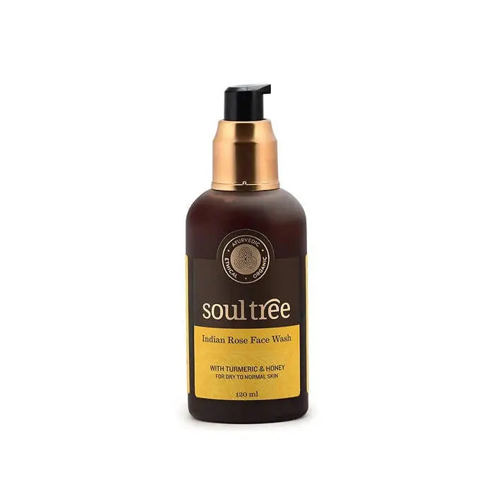 Soultree Indian Rose Face Wash & Anti-Wrinkle Cream Set -Combo - Mytrendzcart