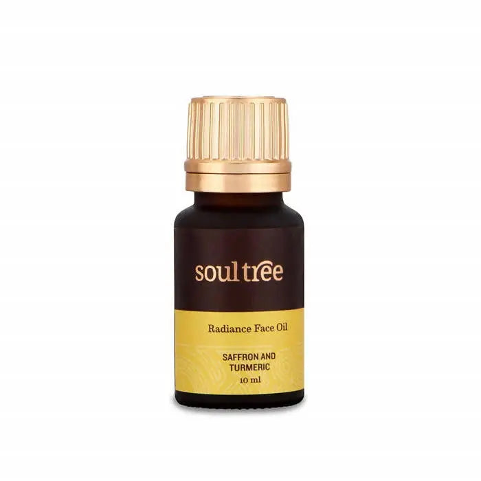 Soultree Radiance Face Oil With Saffron & Turmeric -10 m - Mytrendzcart