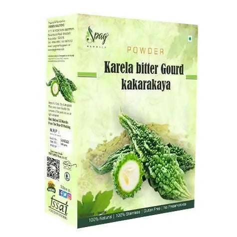 Spag Herbals Karela Bitter Gourd kaakarakaya Powder - Mytrendzcart