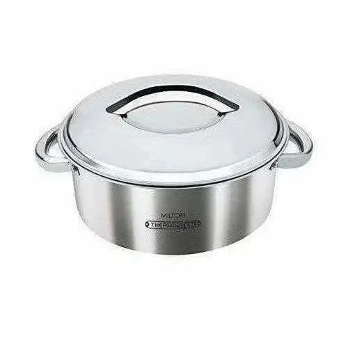 Stainless Steel Casserole, 1.5 Litres, Silver -1000 ml - Mytrendzcart