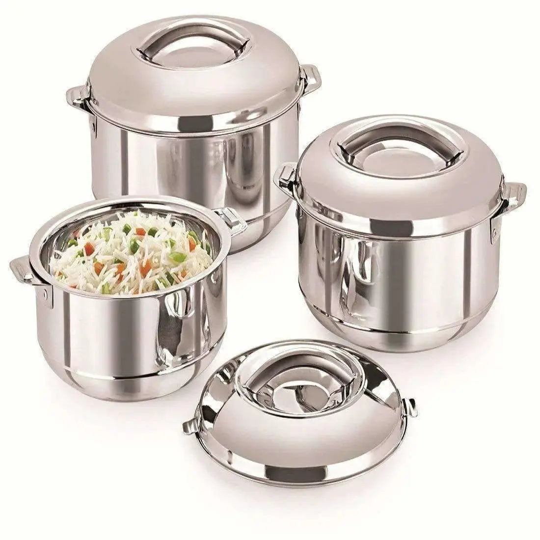 Stainless Steel Insulated Casserole -1000ml - Mytrendzcart