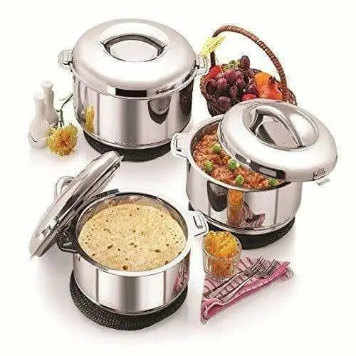 Stainless Steel Insulated Casserole -1000ml - Mytrendzcart