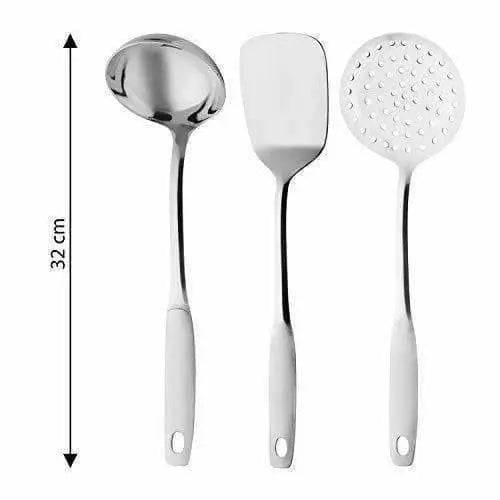 Stainless Steel Kitchen Tools (Set of 3) - Mytrendzcart