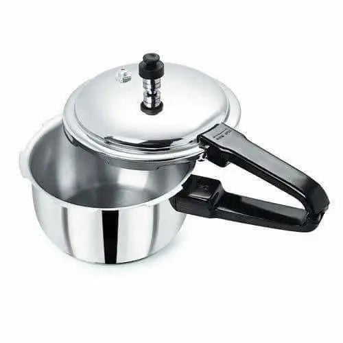 Stainless Steel Pressure Cooker - 1.5 Liters - Mytrendzcart