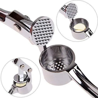 Stainless Steel look - Garlic Squeezer - Mytrendzcart