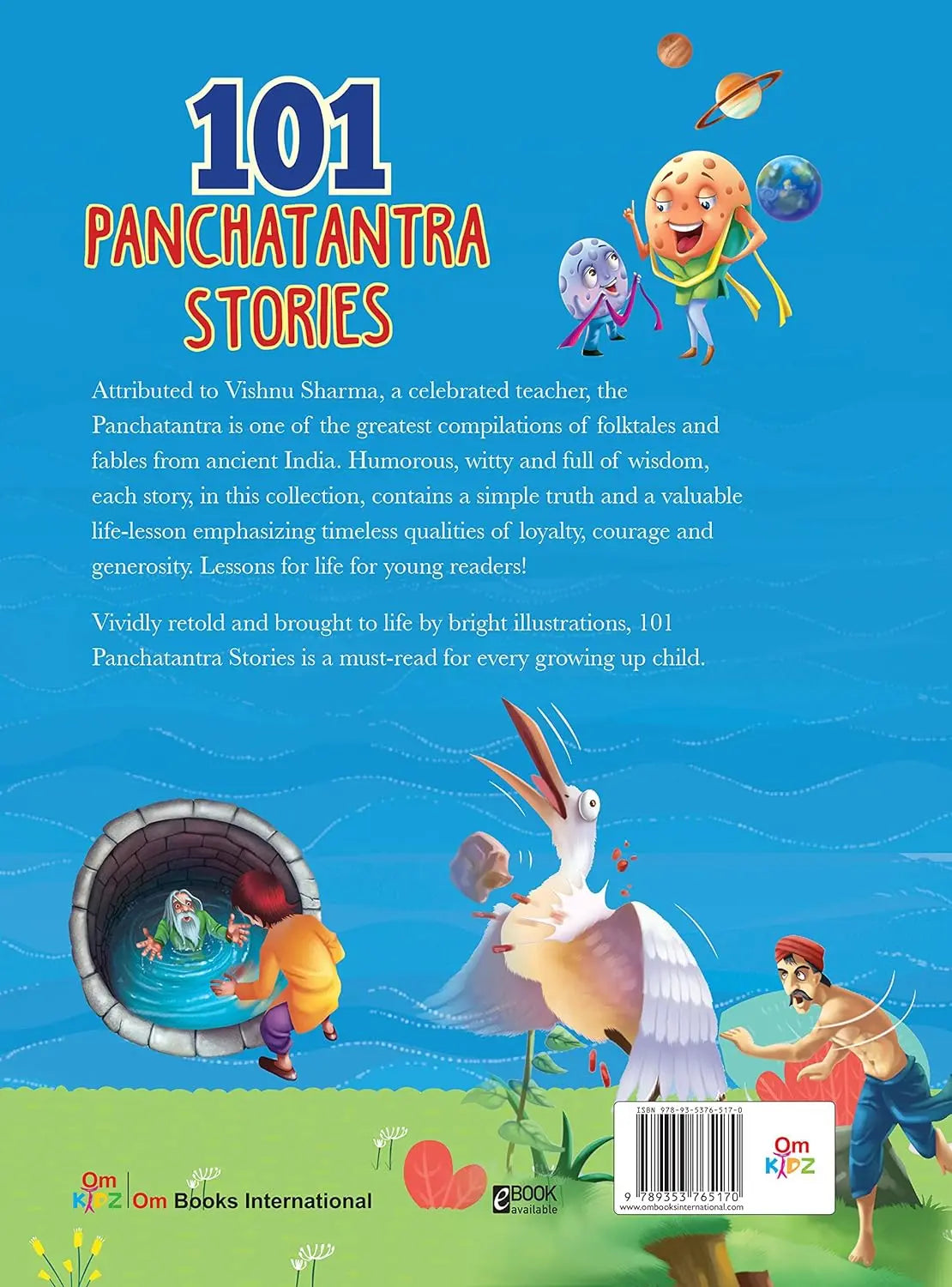 Story Book- 101 Panchatantra Stories ( Ilustrated stories for children from Ancient India) - Mytrendzcart