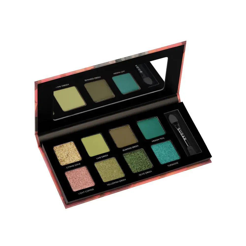 Sugar Blend The Rules Eyeshadow Palette - 07 Ivy -10.4 gm - Mytrendzcart