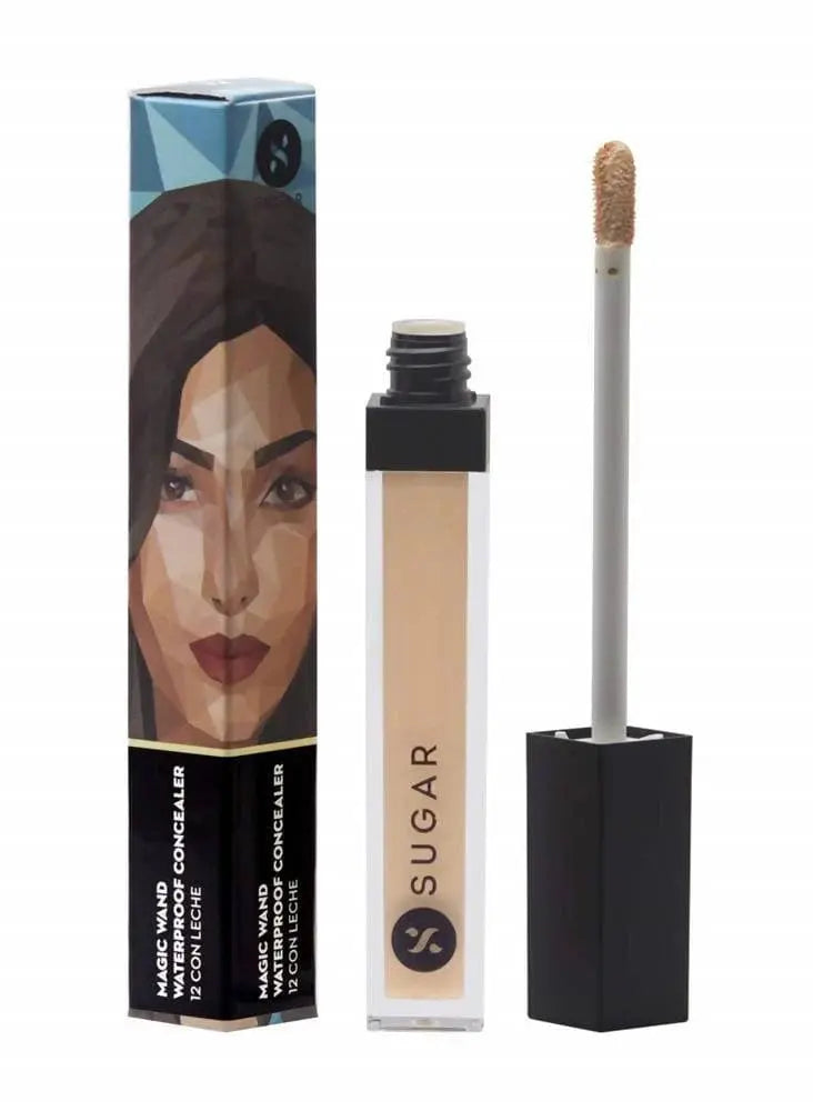 Sugar Cosmetics Magic Wand Waterproof Concealer - 12 Con Leche -12 g - Mytrendzcart